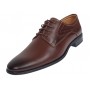 Pantofi barbati office eleganti din piele naturala Maro Cognac GKR819MS
